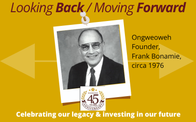 On This, Our 45th Anniversary, We Celebrate Our Founder, Frank Bonamie