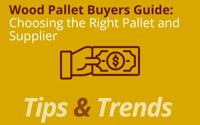 Ongweoweh offers a brief "buyer's guide" for choosing the right pallet and pallet supplier.