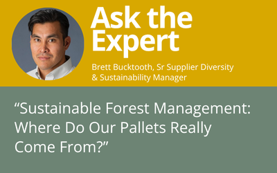 Sustainable Forest Management: Where Do Our Pallets Really Come From?